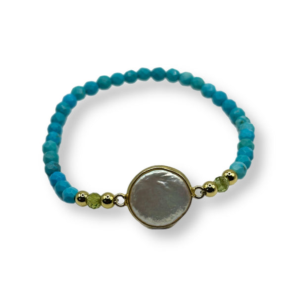 Turquoise Gems Bracelet