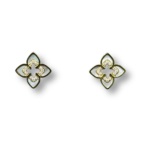 French Flower Studs