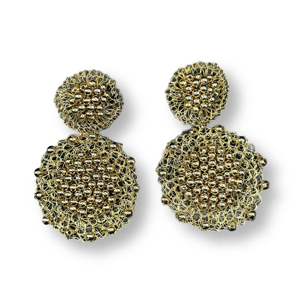 Crochet G Beads Earrings