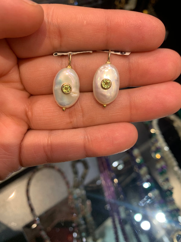 Dijes de Perlas Centro Piedras Pequeños