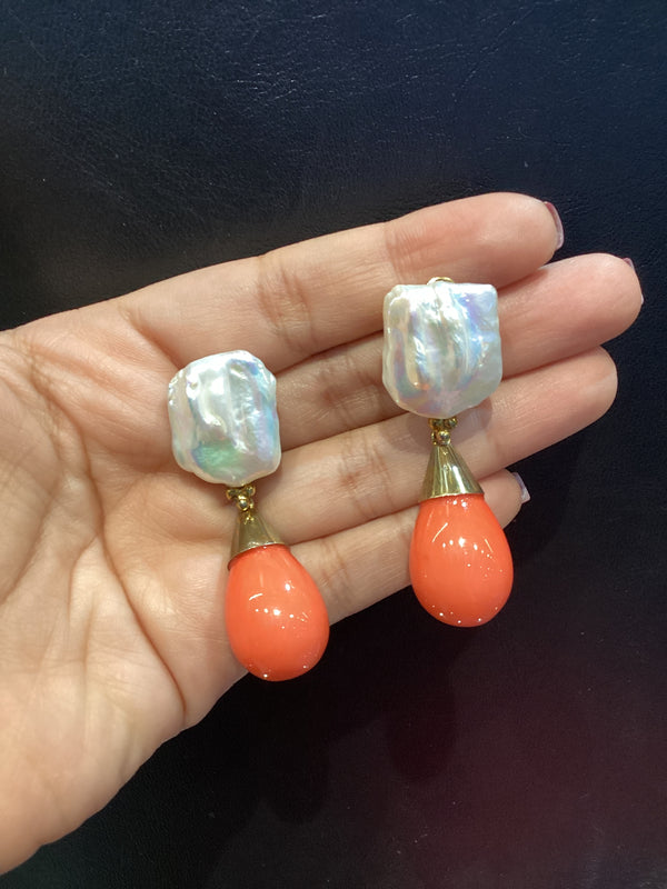 Arete Barroca con Gota Jade