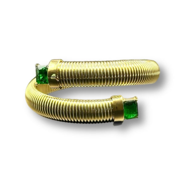 Green Serpenti Cuff