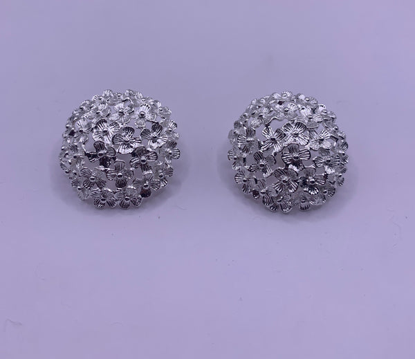 Fiori Statement Studs Gold & Silver
