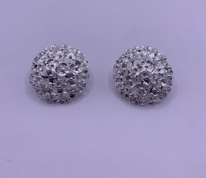 Fiori Statement Studs Gold & Silver