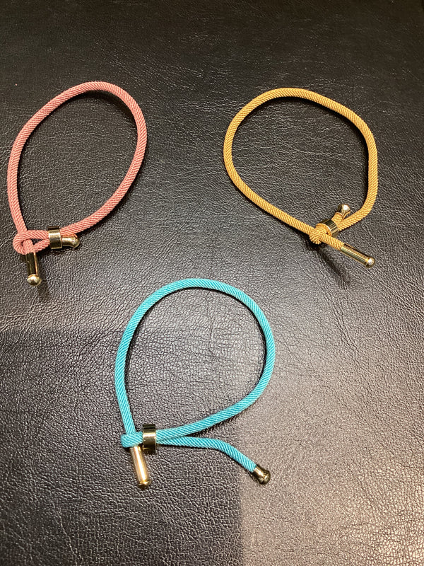 Pulsera Para Iniciales Cordon
