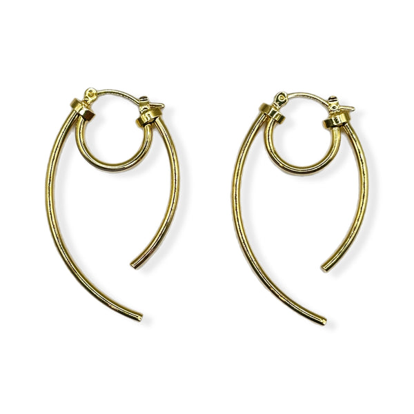 2 Point Hoop goldfill