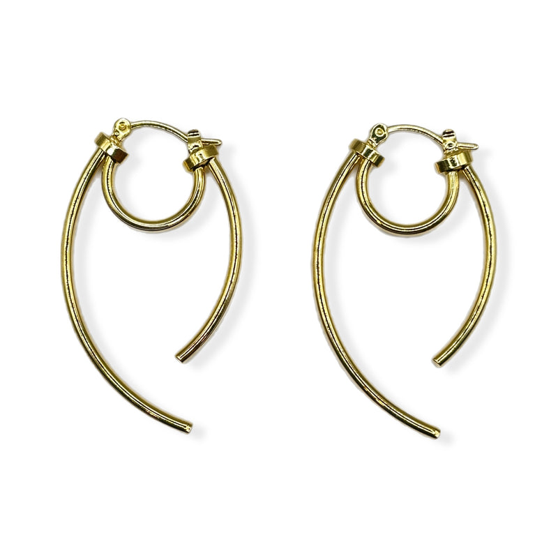 2 Point Hoop goldfill