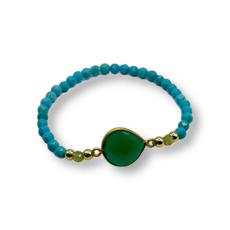 Turquoise Gems Bracelet