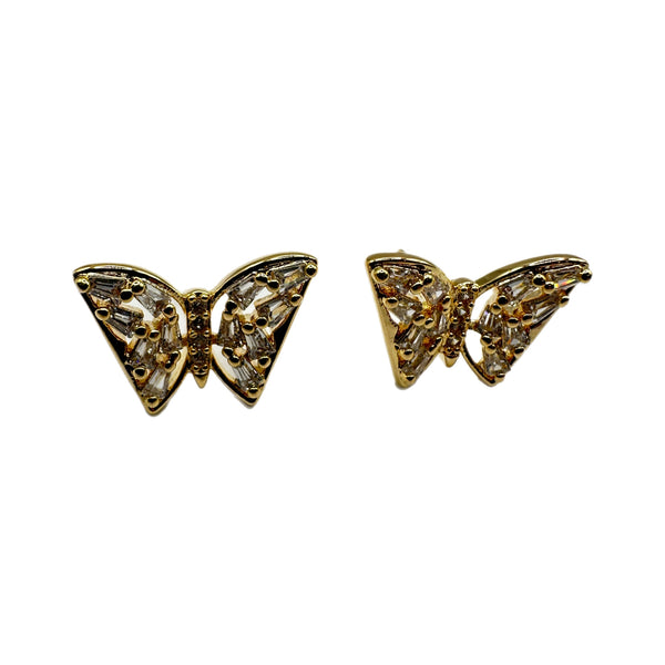 Butterfly & Baguettes Earrings