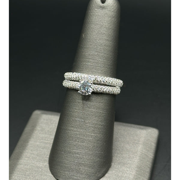 Pave Engagement Set