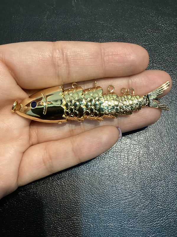 Dije Pez dorado XL