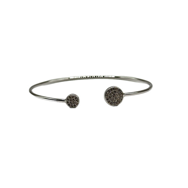Pave Circles Cuffs