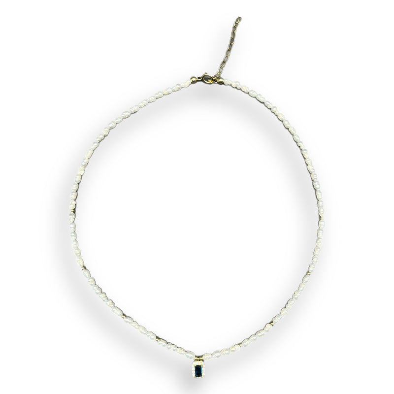 Crystal Pearl Choker