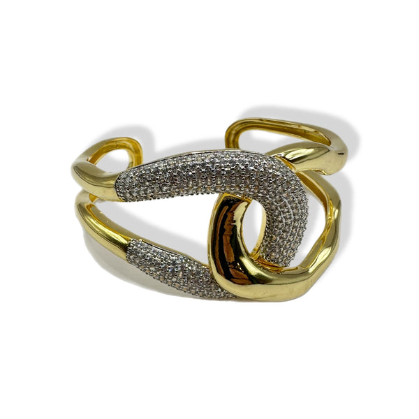 Pave Gancini Cuff