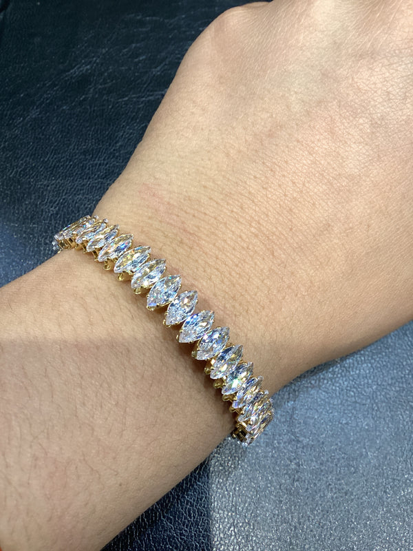 Cuffs de Cristales Marquis