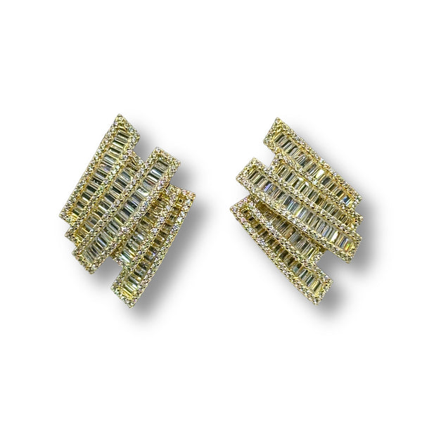 Baguette Earrings