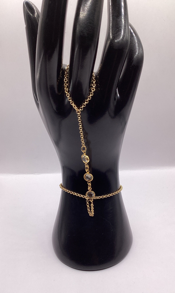 Golden Shadow Harem Bracelet