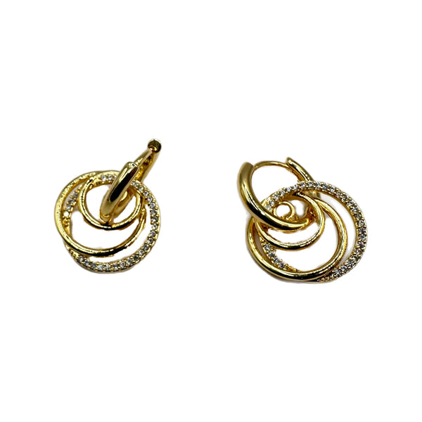 Multi Hoops Hoops Earrings Goldfill