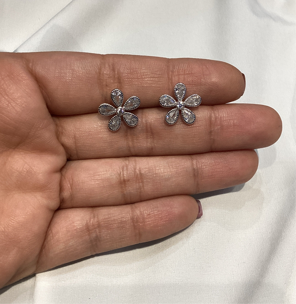 Crystal 5 petal flower