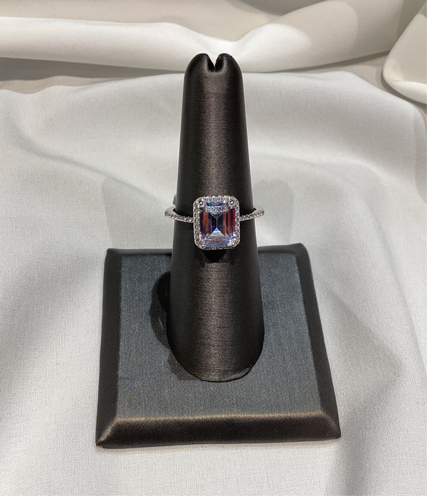 Brilliant Halo Anillo compromiso