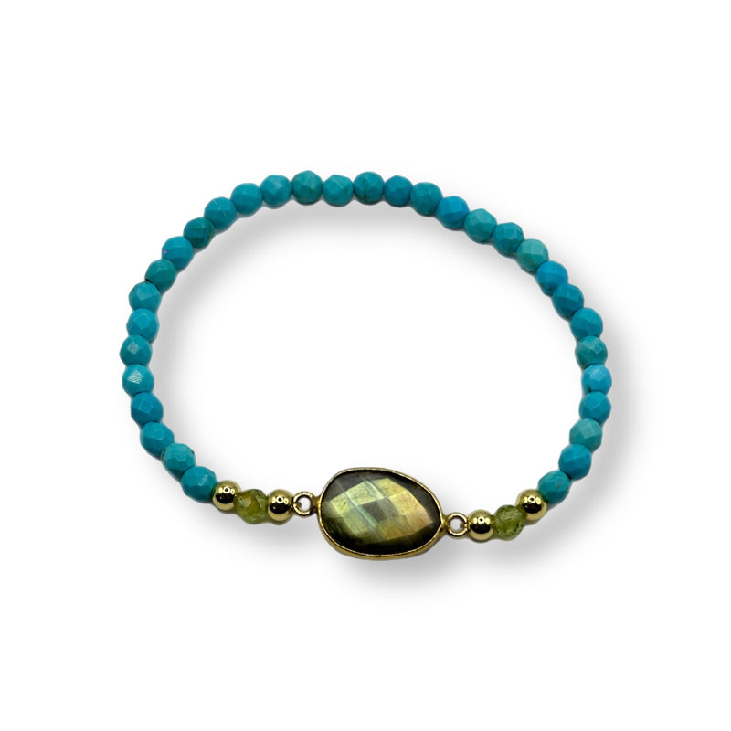 Turquoise Gems Bracelet