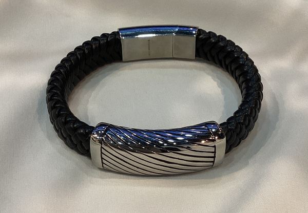 Braz Cuero con Placa lineas grd