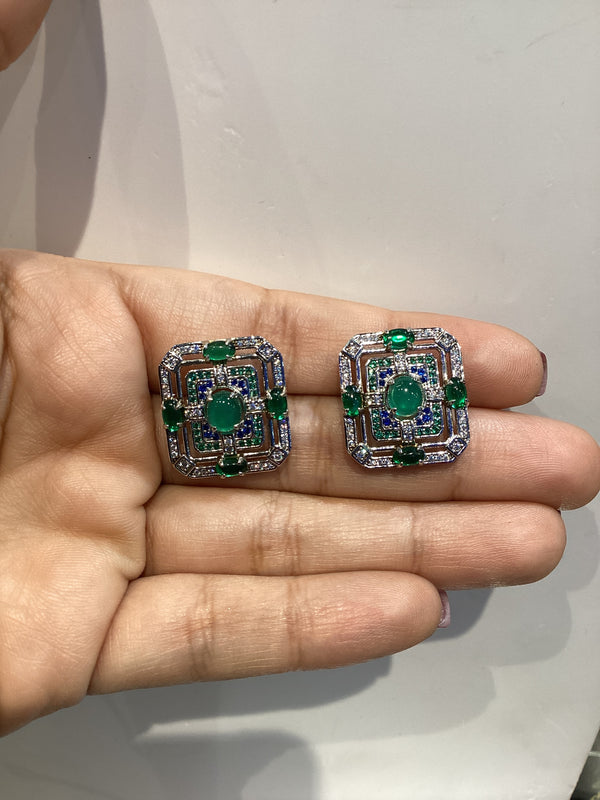Squared Statement Earrings