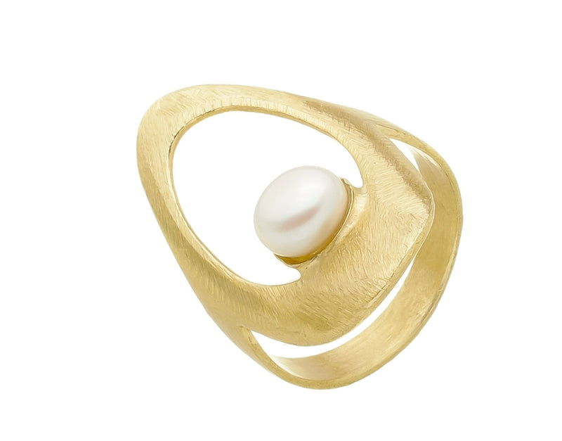 Oval Ring Pearl