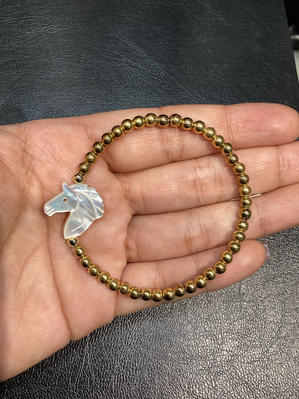 Pulsera Goldfill Dije Caballo