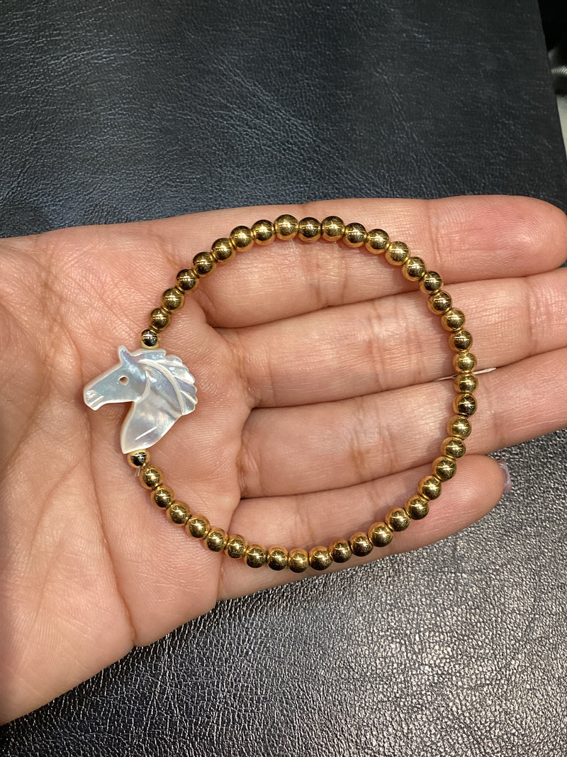 Pulsera Goldfill Dije Caballo