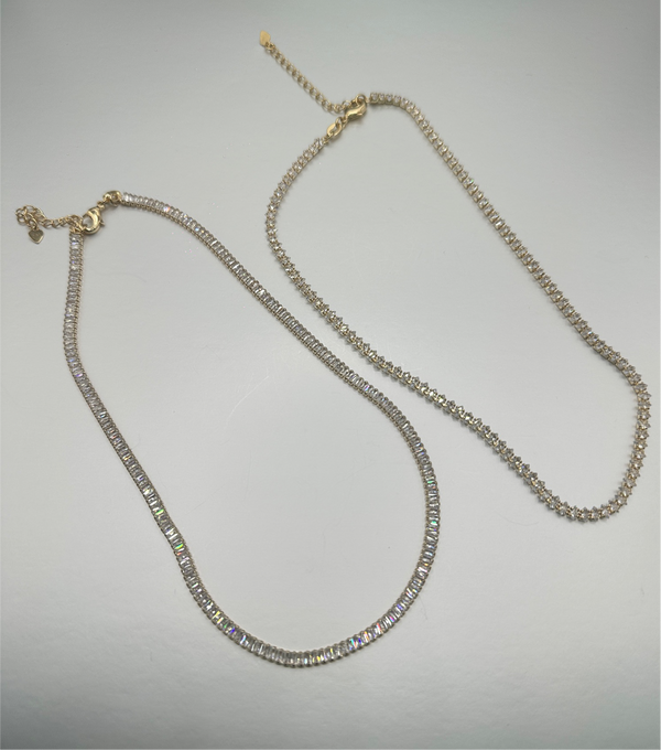 Chokers Cristales Variados