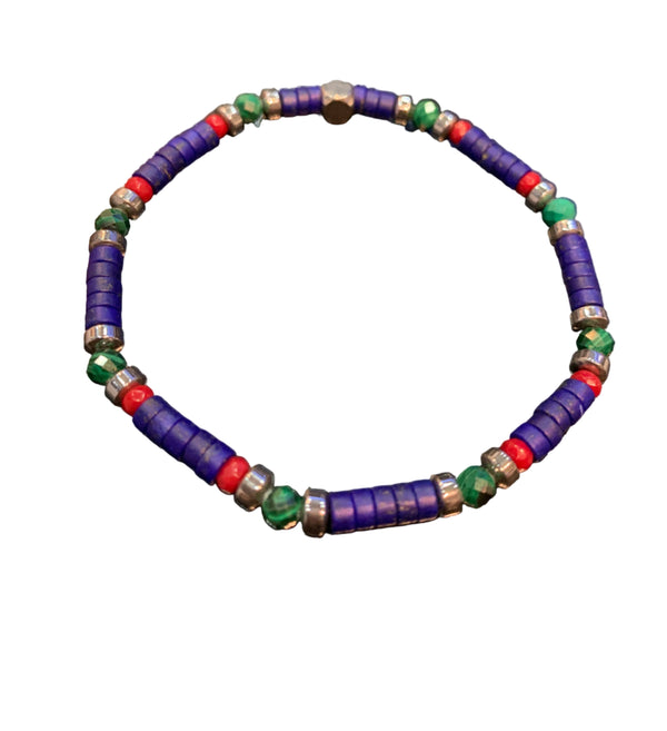 Pulsera Caballeo piedras Colores