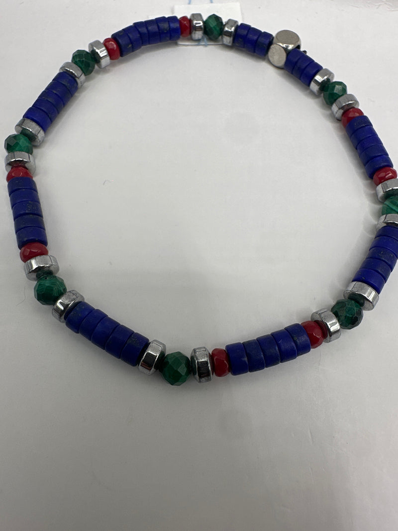 Pulsera Caballeo piedras Colores