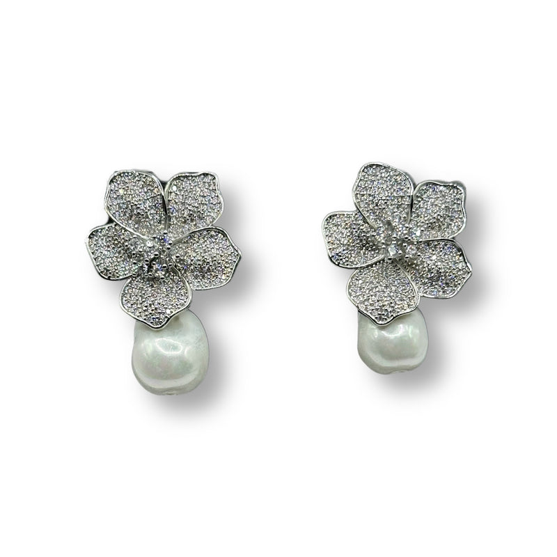 Flower Baroque Earring