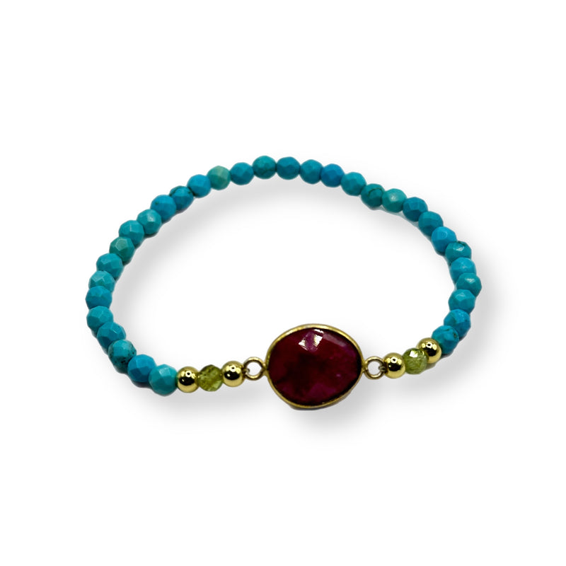 Turquoise Gems Bracelet