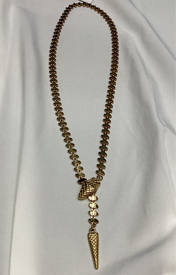 Lariat Serpienete Stainless Steel Dorado