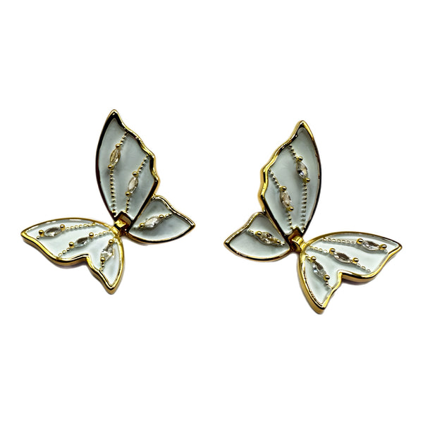 Flutter Butterfly Earring Enamel