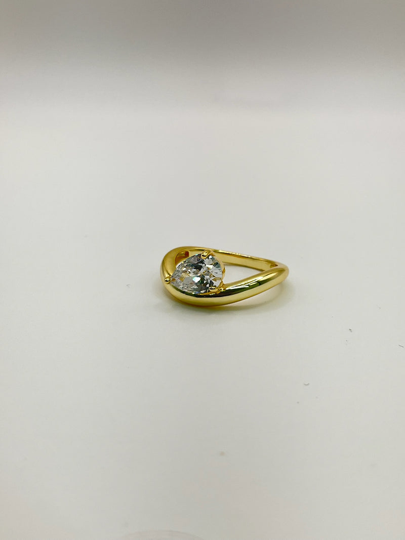 Pear Shape Side Swivel Ring