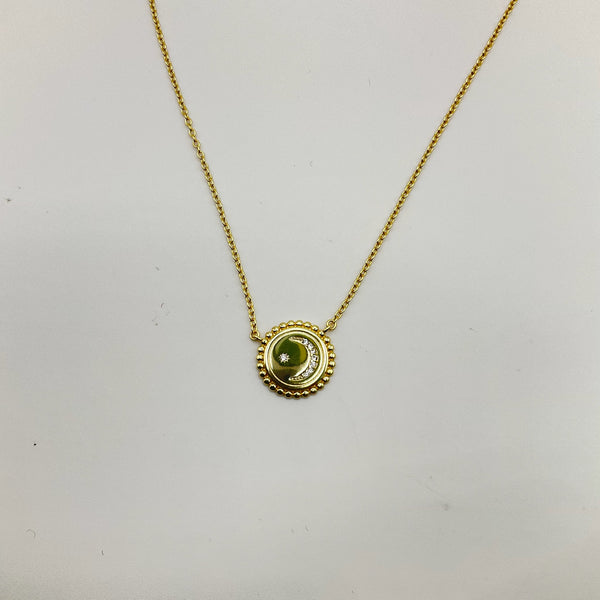 Moonstar Charm Necklace