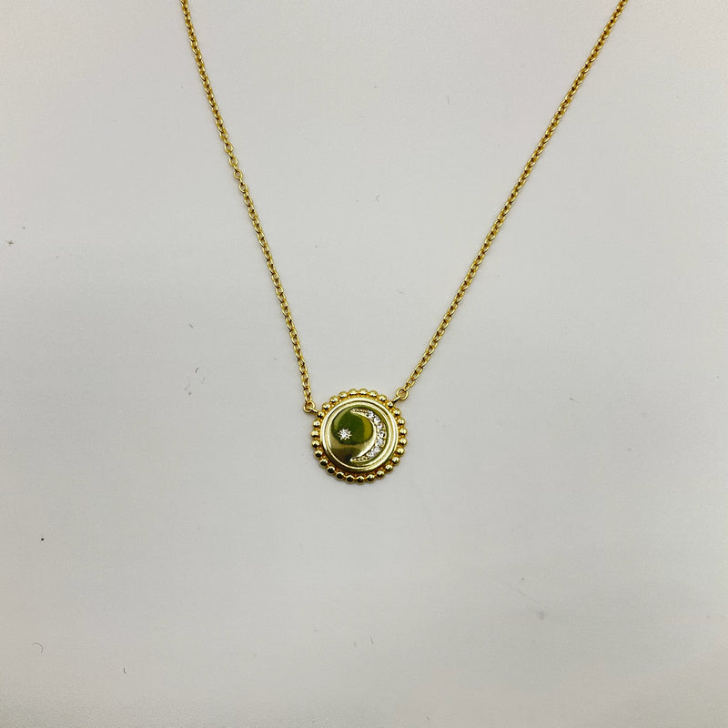 Moonstar Charm Necklace