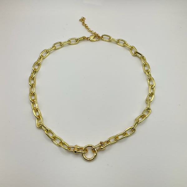 Tiff Lock Interchangeable Chain Necklace for pendants