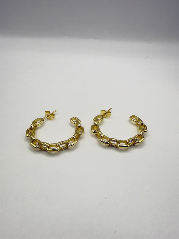 Drop Locks Hoops Goldfill