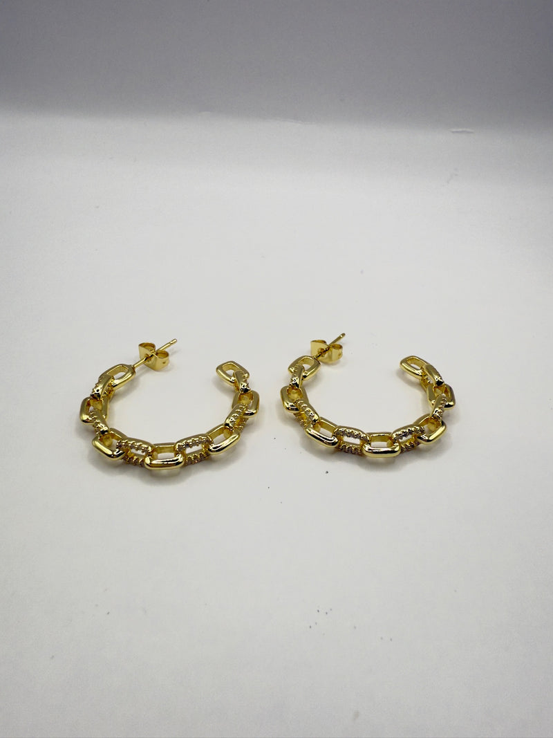 Drop Locks Hoops Goldfill