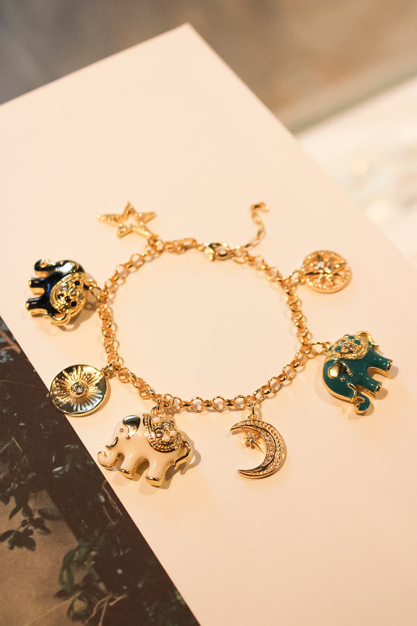 Mystical Charm Elephant Bracelet