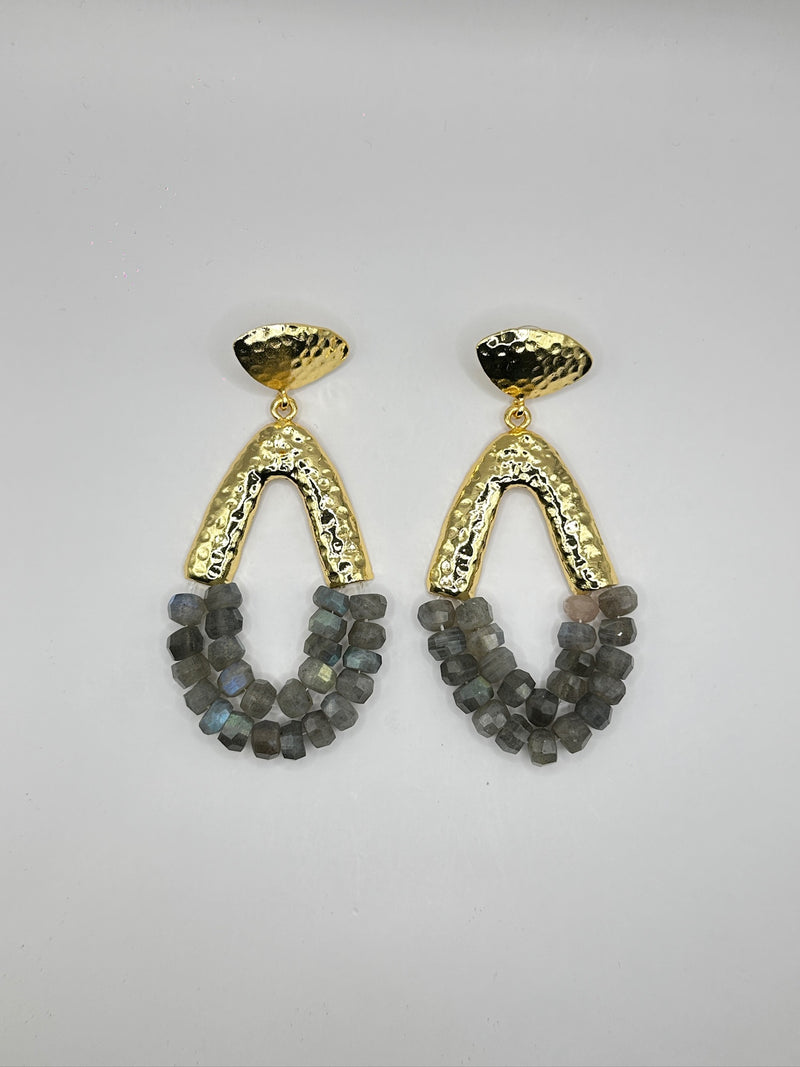 Arete U Drop Labradorite