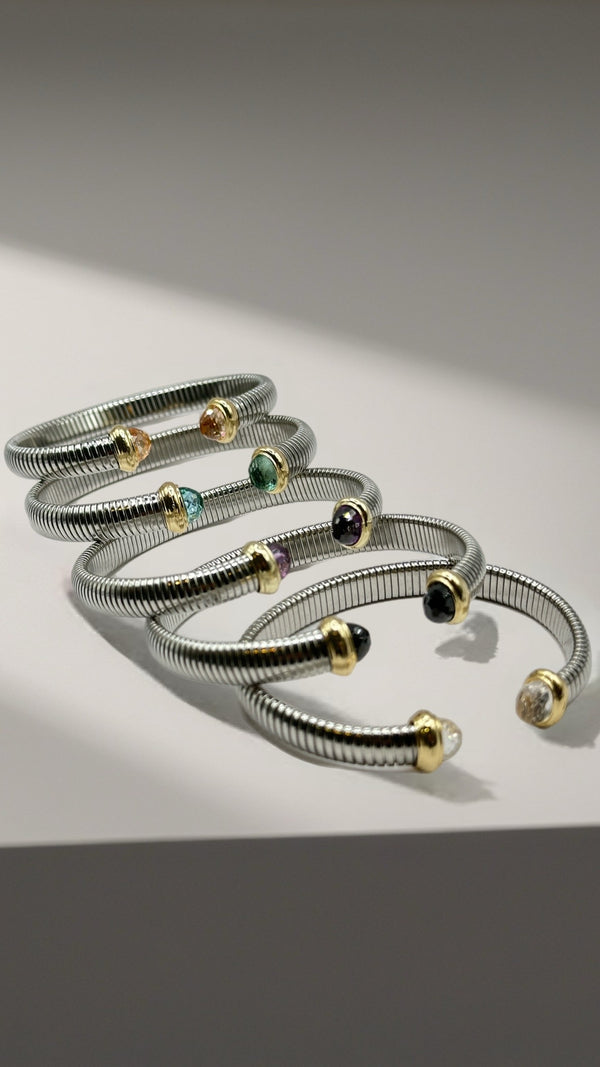 Crystal End Cuffs