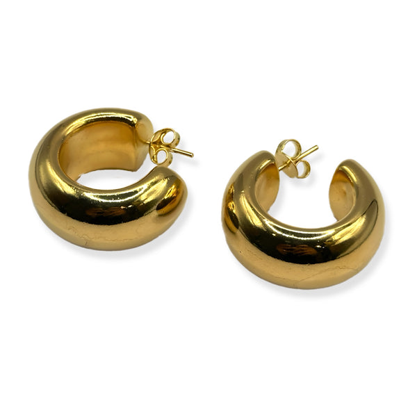 Chubby Medium C Hoop Goldfill