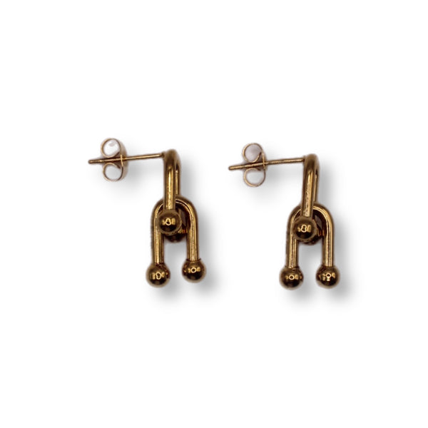 InterLock Post Earrings