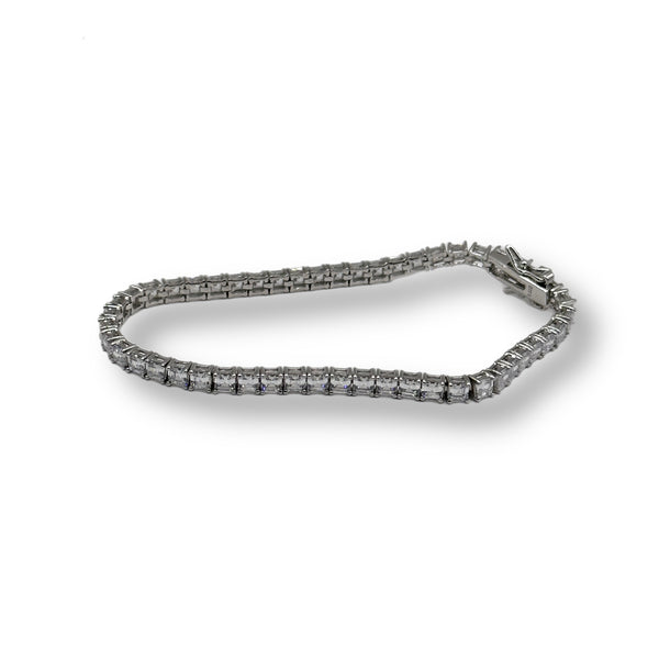 Princess Cut Tennis Bracelet