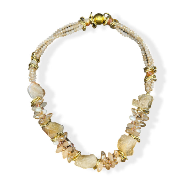 Collares Florette Piedras en Bruto